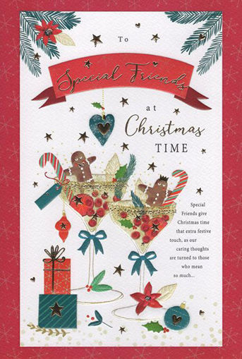 Picture of SPECIAL FRIEND AT CHRISTMAS TIME CARD